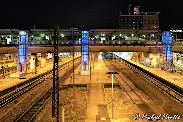 Freiburg bei Nacht