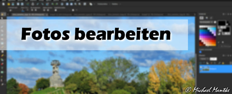 Fotos bearbeiten