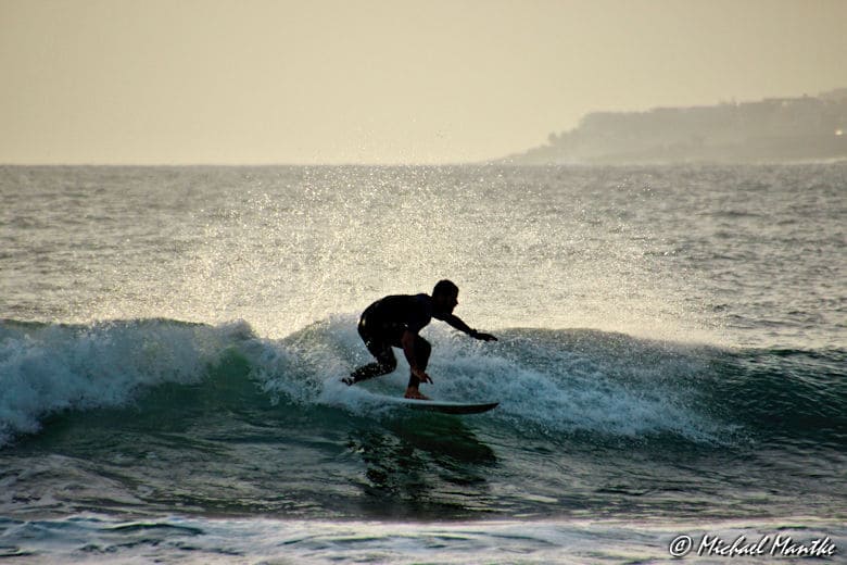 Surfer vor Teneriffa Teneriffa Bilder