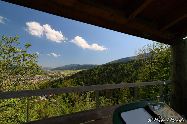 Aussicht auf Waldkirch