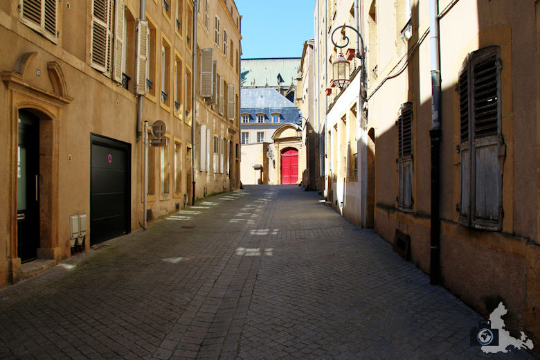 Frankreich Metz Seitenstraße