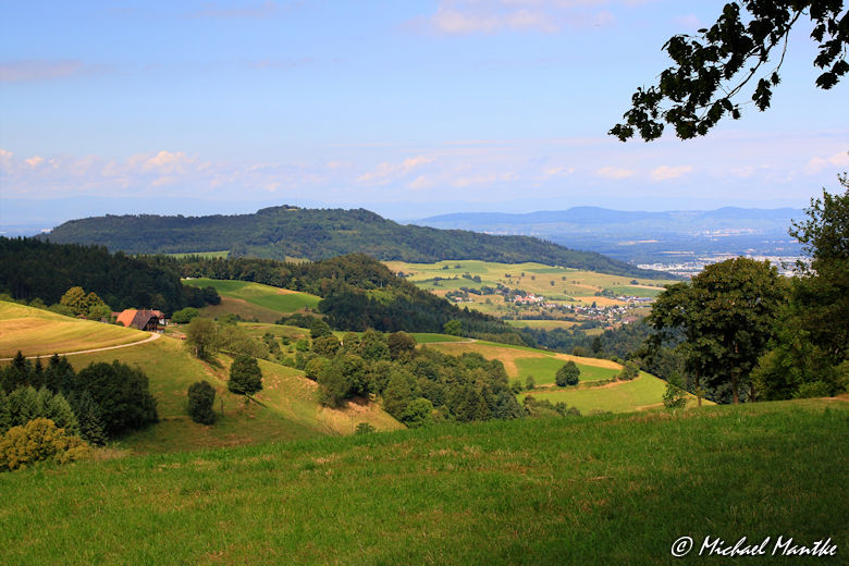 Blick auf den Schönberg im Schwarzwald