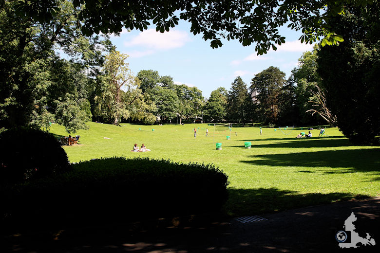 Luxemburg Parc Municipal Sportplatz