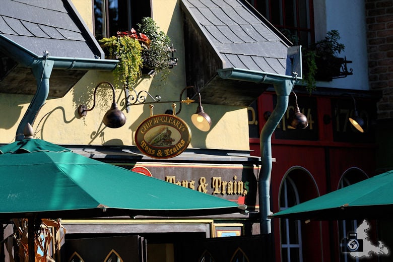 Im neuen Irland Viertel des Europa-Parks
