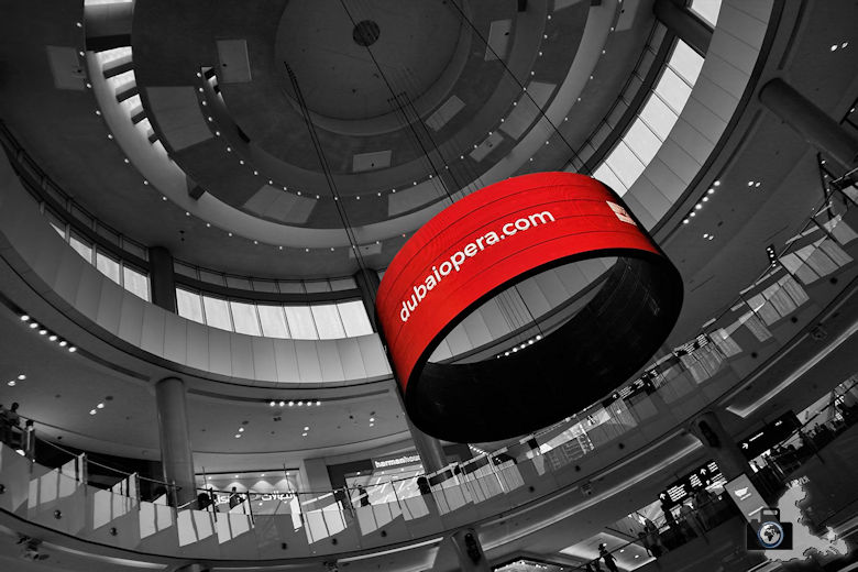 Monochrome Red Fotobearbeitung Beispielbild