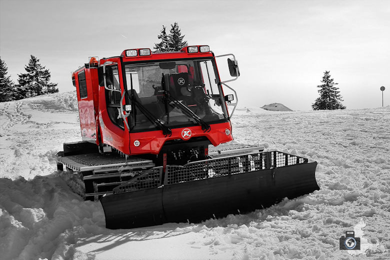 Monochrome Red Fotobearbeitung Beispielbild