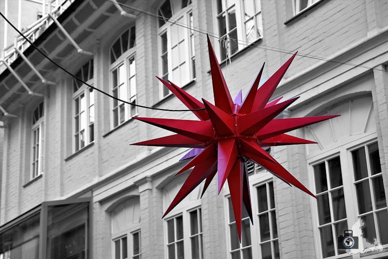 Monochrome Red Fotobearbeitung Beispielbild