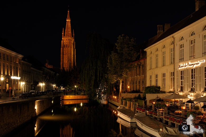 Brügge bei Nacht