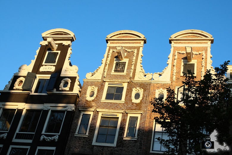 Amsterdam Grachtenfahrt Giebel