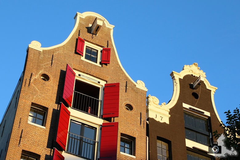 Amsterdam Grachtenfahrt Giebel