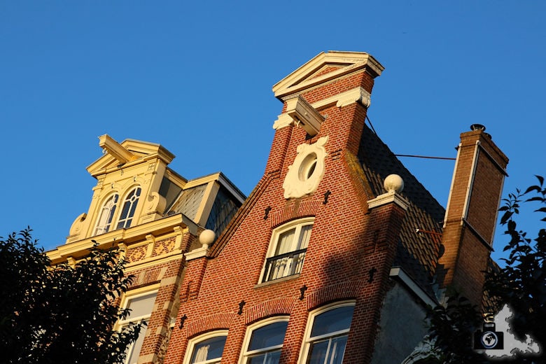 Amsterdam Grachtenfahrt Giebel