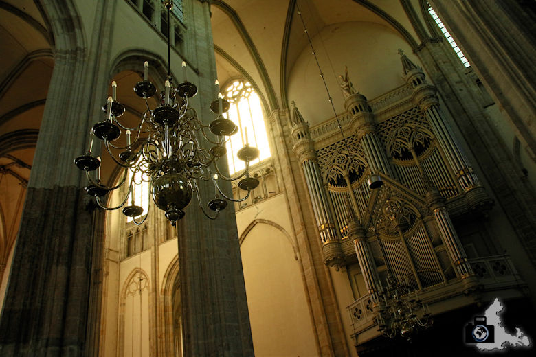 Unterwegs in Utrecht in den Niederlanden - In der Domklerk