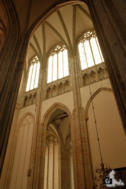 Unterwegs in Utrecht in den Niederlanden - In der Domklerk