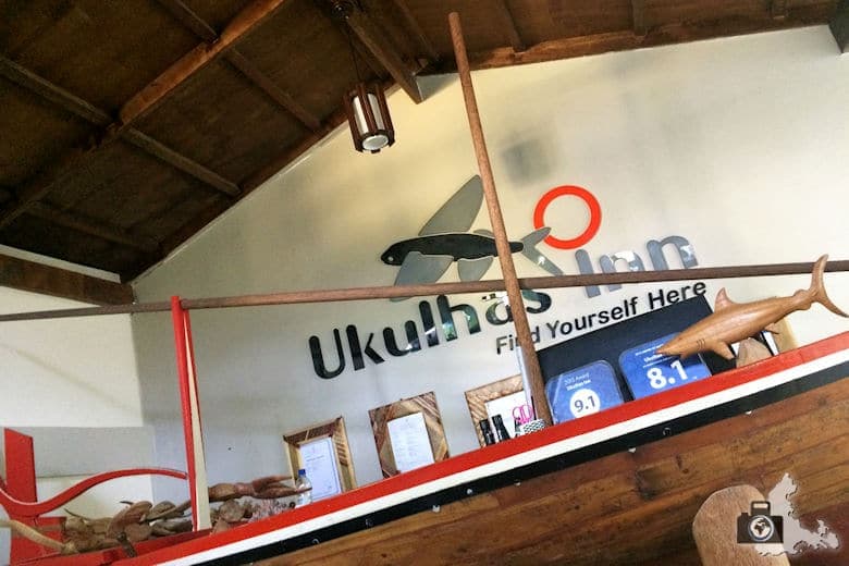 Malediven Ukulhas Inn Rezeption