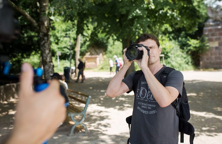 Videodreh mit 1&1 in Freiburg