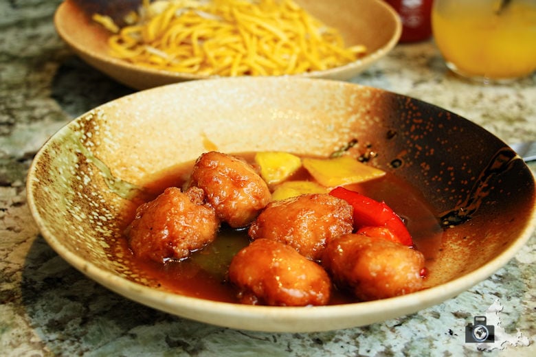 Chinesisches Essen im Dim T