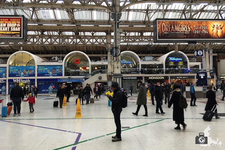 London Victoria Station - Endhaltestelle Gatwick Express
