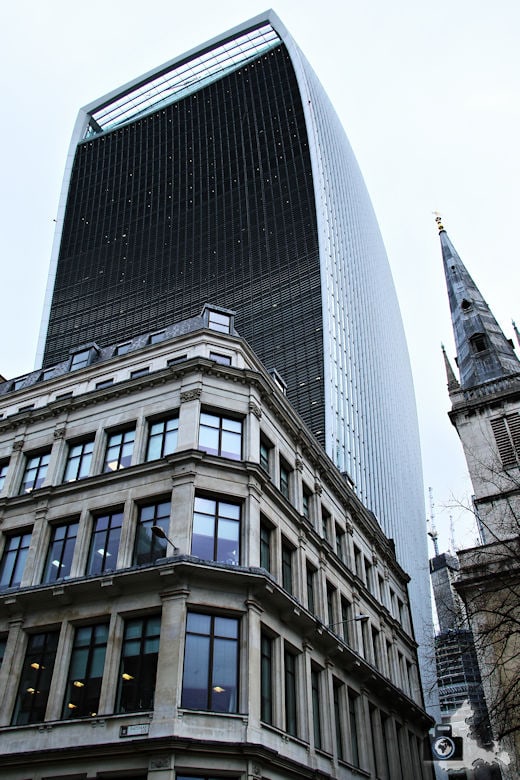 20 Fenchurch Street mit dem Sky Garden in London