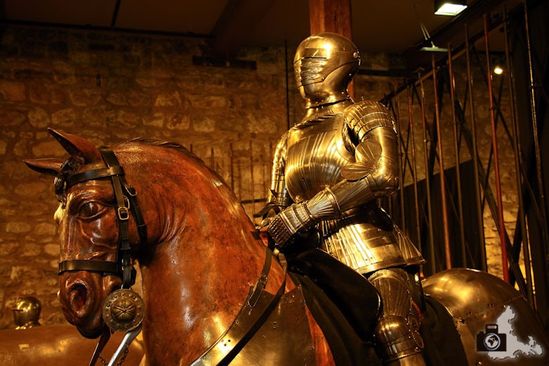 Ausstellung im White Tower im Tower of London