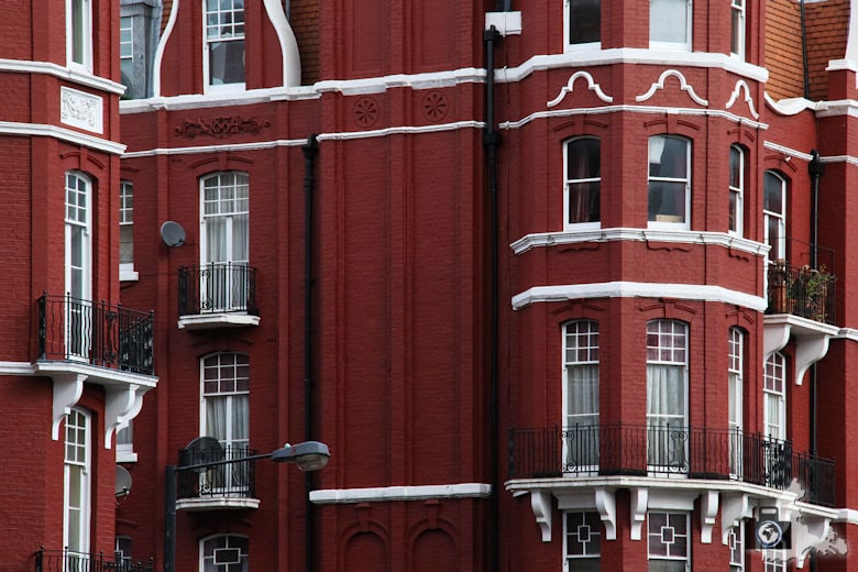 London - Häuserfassade