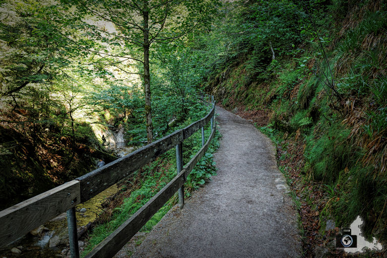 Sagenrundweg nahe den Allerheiligen Wasserfällen im Schwarzwald