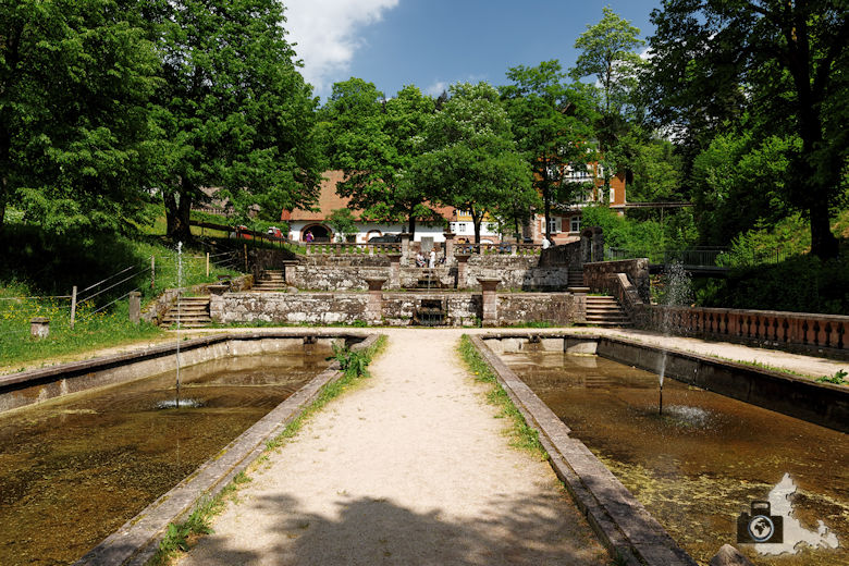 Kloster Allerheiligen im Schwarzwald - Zierteich