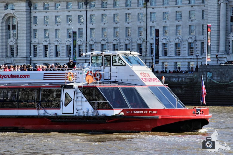 London Bootsfahrt auf der Themse - Ausflugsboot
