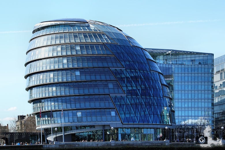 London Bootsfahrt auf der Themse - City Hall