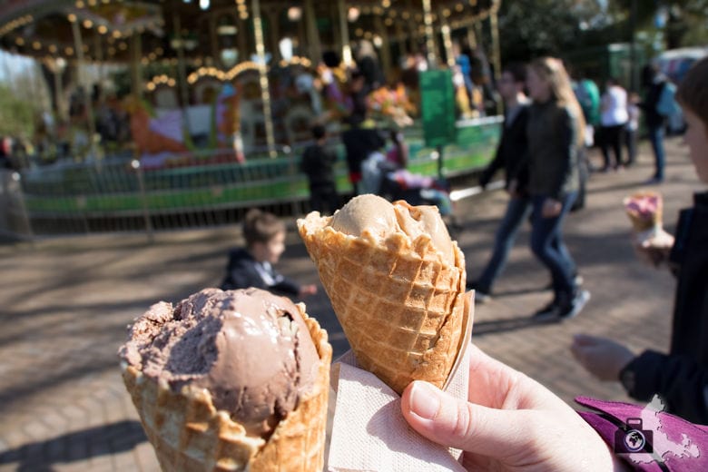 London Zoo - Eis essen