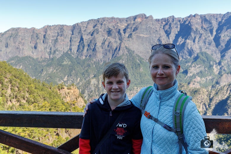 La Palma, Nationalpark Caldera de Taburiente, Mirador de los Roques