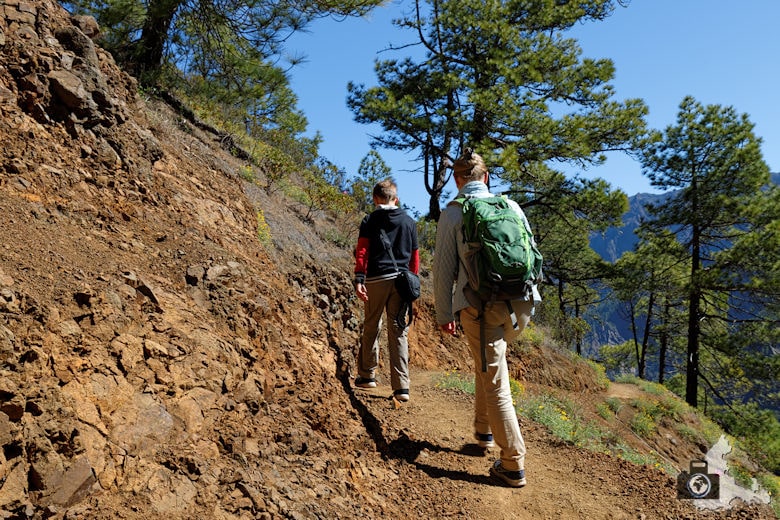 La Palma, Nationalpark Caldera de Taburiente, Rundwanderung La Cumbrecita