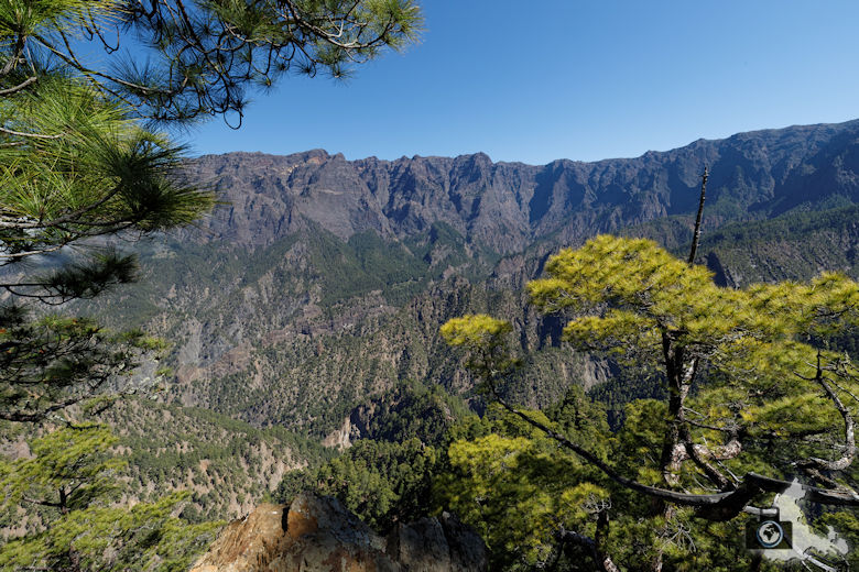 La Palma, Nationalpark Caldera de Taburiente, Lomo de las Chozas