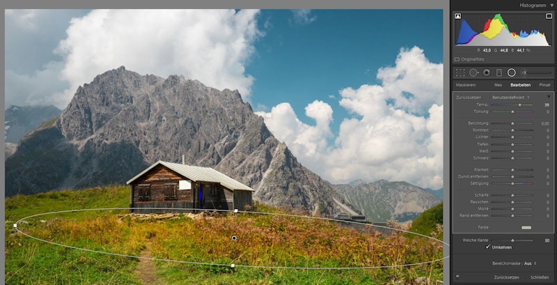 Bildbearbeitung - Selektive Korrekturen