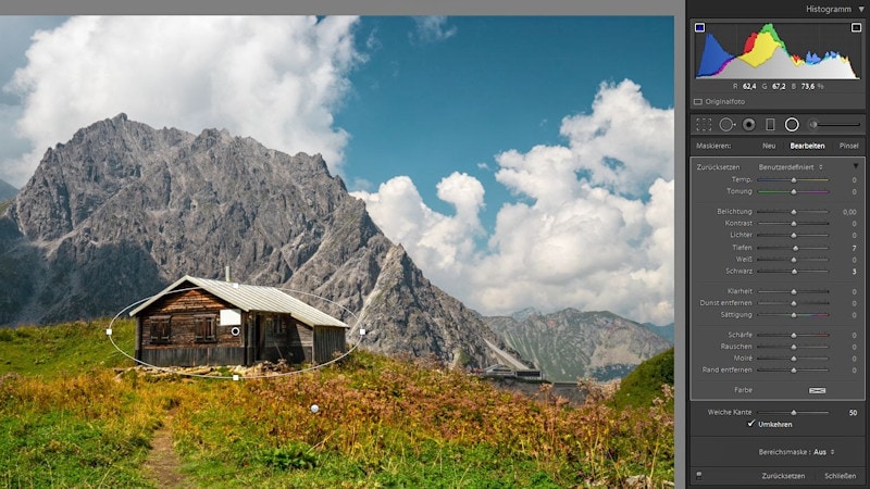 Bildbearbeitung - Selektive Korrekturen