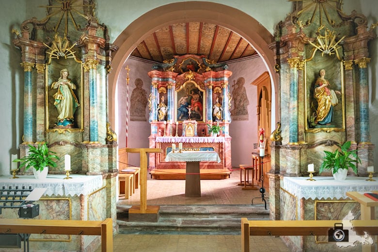 Wanderung Dreisamtal - Kapellenweg Stegen - Johanneskapelle in Zarten