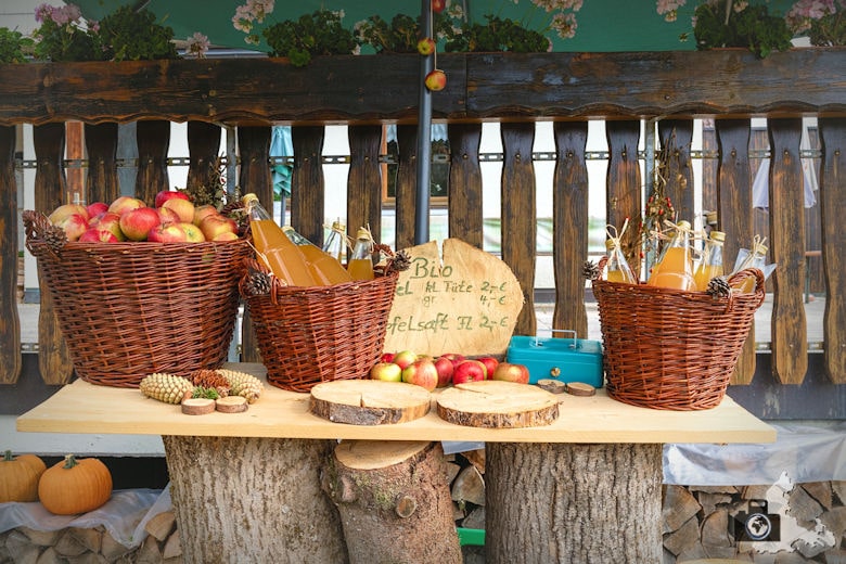 Wanderung Dreisamtal - Kapellenweg Stegen - Apfelsaft Verkauf