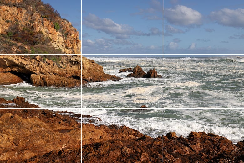 Goldener Schnitt - Beispiel - Landschaft Südafrika