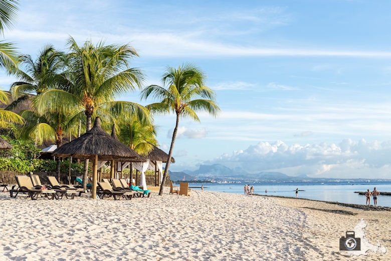 Schnorcheln am Strand auf Mauritius