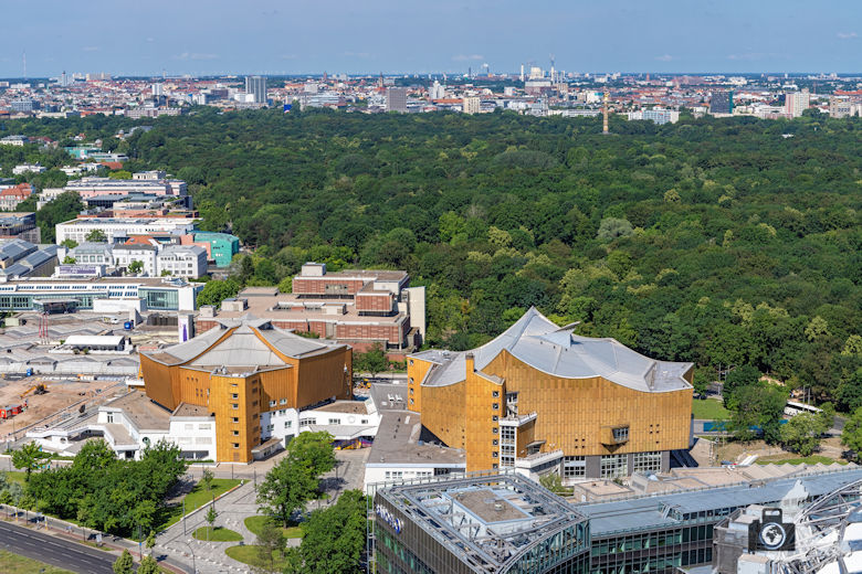 Ausblick vom Panoramapunkt am Potsdamer Platz