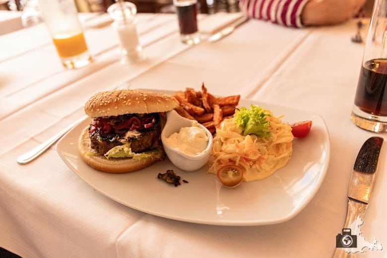 Wildschweinburger, Hackesche Höfe, Berlin