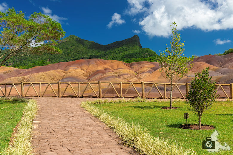 Siebenfarbige Erde, Mauritius