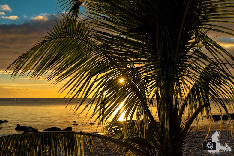 Sonnenuntergang auf Mauritius