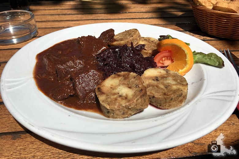 Restaurant Schlossgarten - Wildgulasch