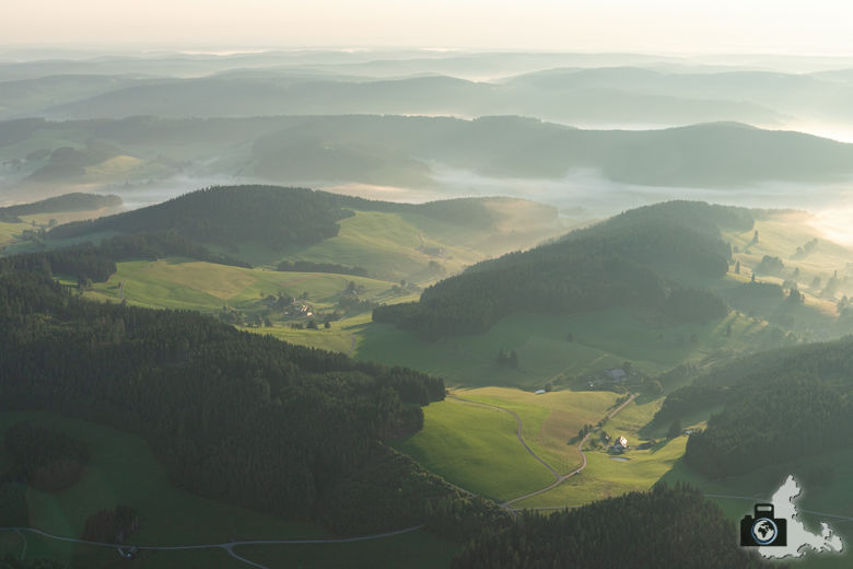 Ballonfahrt, Hinterzarten, Schwarzwald