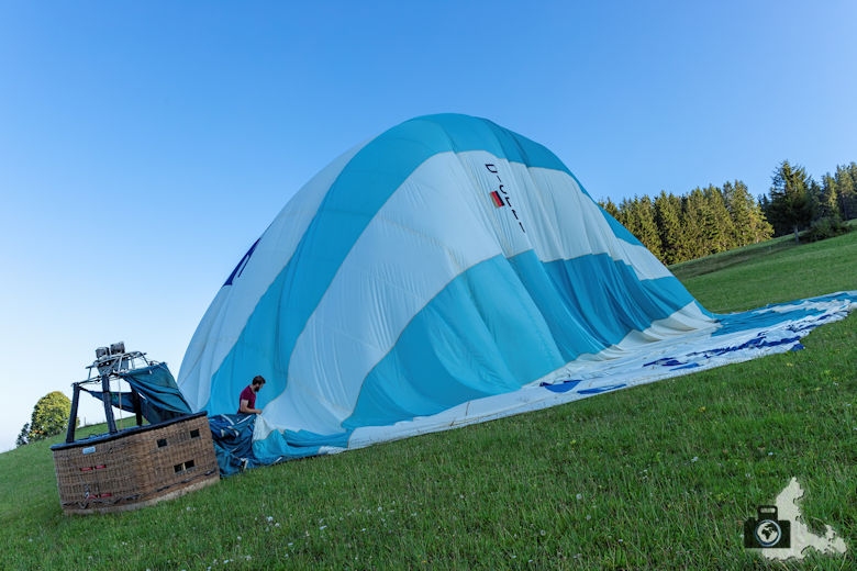 Heißluftballon, Hinterzarten, Schwarzwald