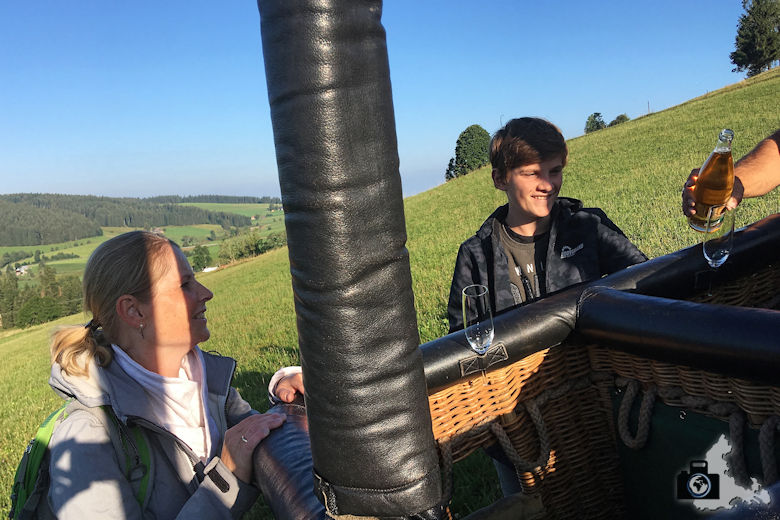 Ballonfahrt, Hinterzarten, Schwarzwald