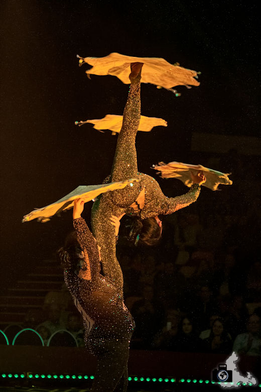 Weihnachtszirkus Circolo Freiburg 2019 - Duo Yingling