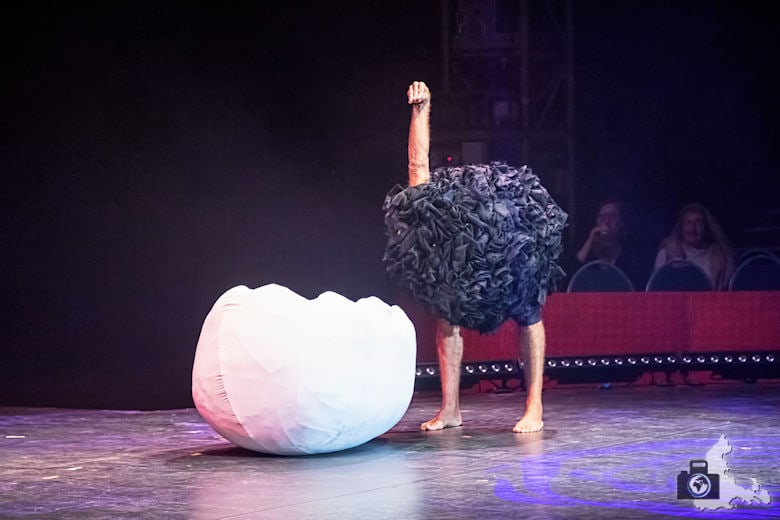 Weihnachtszirkus Circolo Freiburg 2019 - Mime Daniel