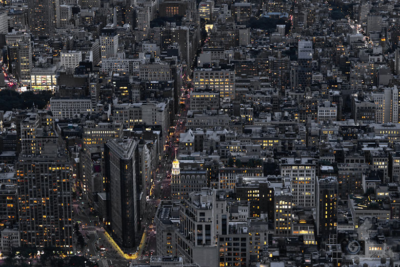 New York bei Nacht