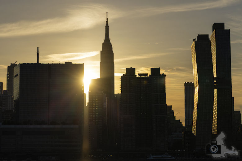 New York - Impressionen Hafenlichter Bootstour